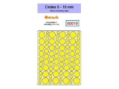 Circles 5-15mm (Kabuki) - image 1