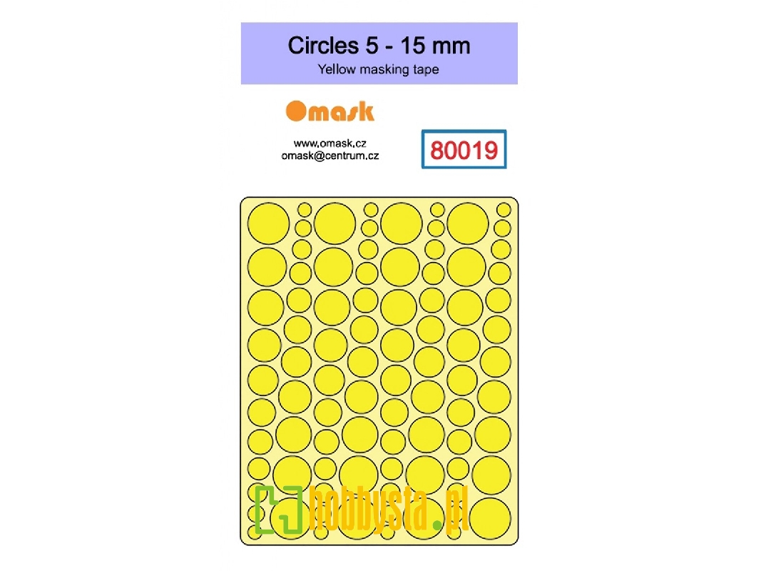 Circles 5-15mm (Kabuki) - image 1 Circles 5-15mm (Kabuki) - image 1