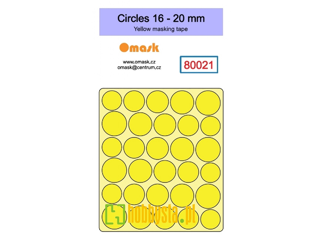 Circles 16-20mm (Kabuki) - image 1 Circles 16-20mm (Kabuki) - image 1