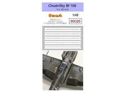 Messerschmitt Bf-109 - Walkways 5 X 50 Mm (Oramask) - image 1