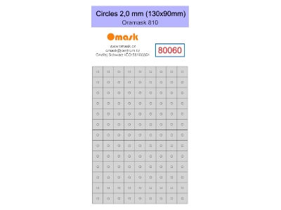 Circles 2,0 Mm (130 X 90 Mm) Oramask Foil - image 1