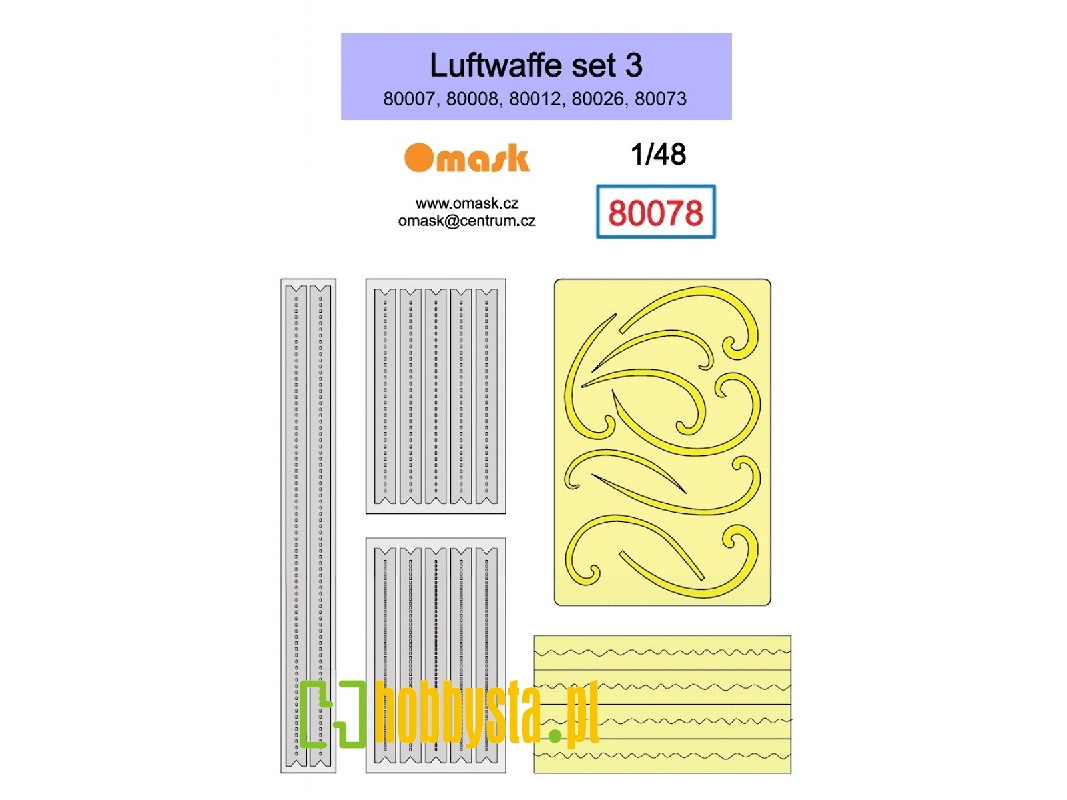 Luftwaffe Set 3 (80007, 80008, 80012, 80026, 80073) - image 1 Luftwaffe Set 3 (80007, 80008, 80012, 80026, 80073) - image 1