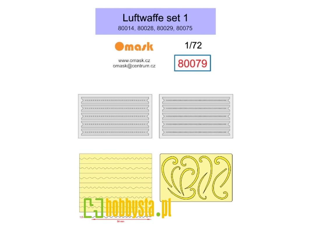 Luftwaffe Set 1 (80014, 80028, 80029, 80075) - image 1 Luftwaffe Set 1 (80014, 80028, 80029, 80075) - image 1