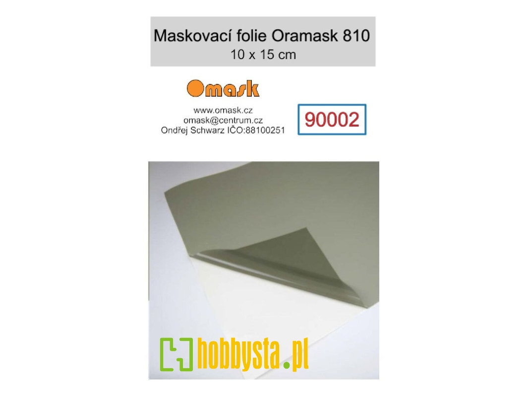 Masking Foil Oramask 810 (10x15cm) - image 1 Masking Foil Oramask 810 (10x15cm) - image 1