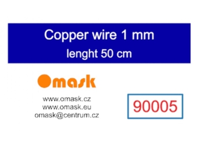 Copper Wire 1,0 Mm (Length 50 Cm) - image 1