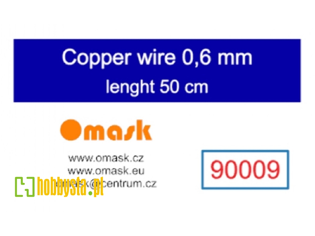 Copper Wire 0,6 Mm (Length 50 Cm) - image 1