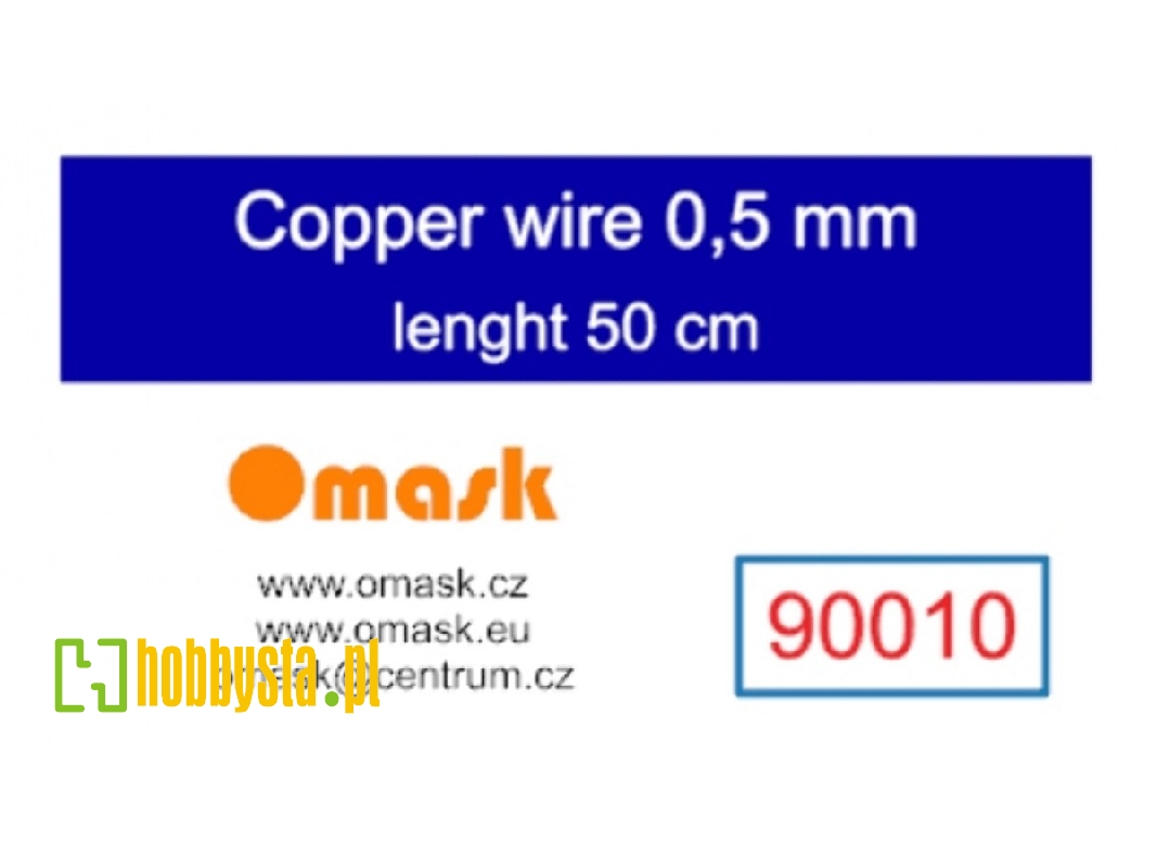 Copper Wire 0,5 Mm (Length 50 Cm) - image 1