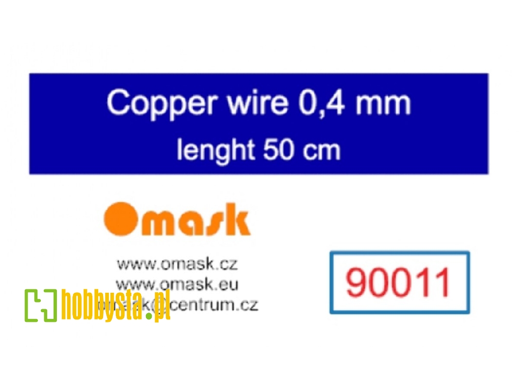 Copper Wire 0,4 Mm (Length 50 Cm) - image 1