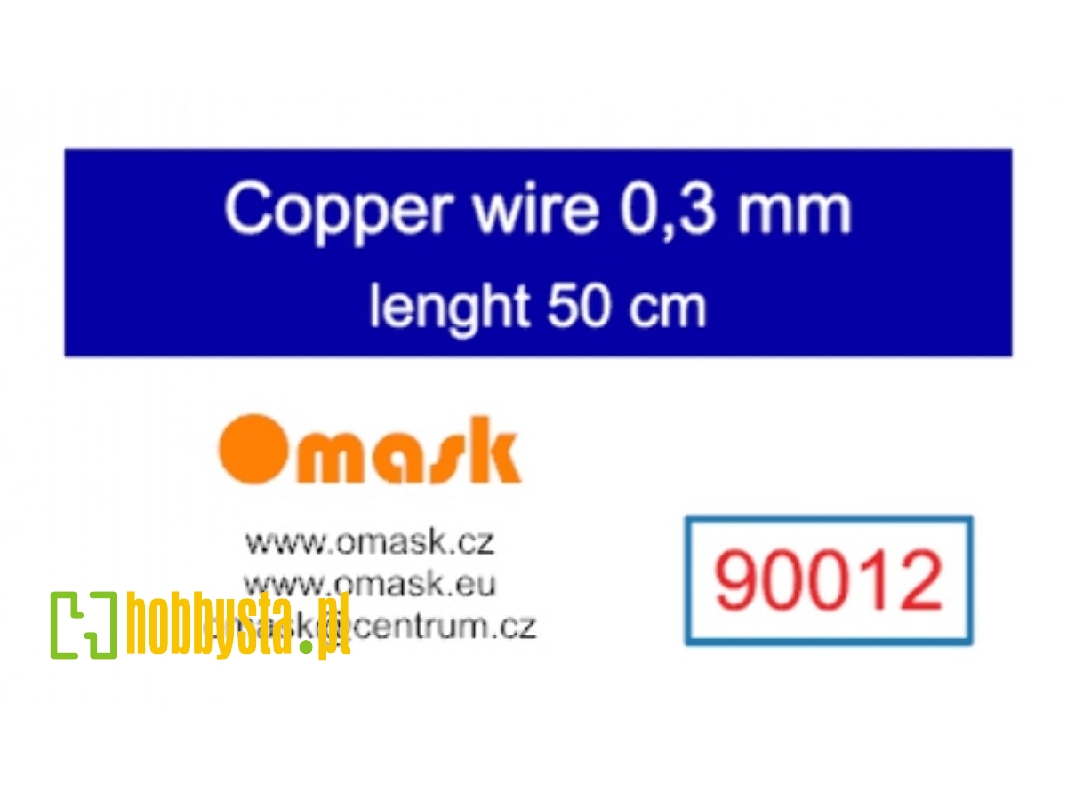 Copper Wire 0,3 Mm (Length 50 Cm) - image 1