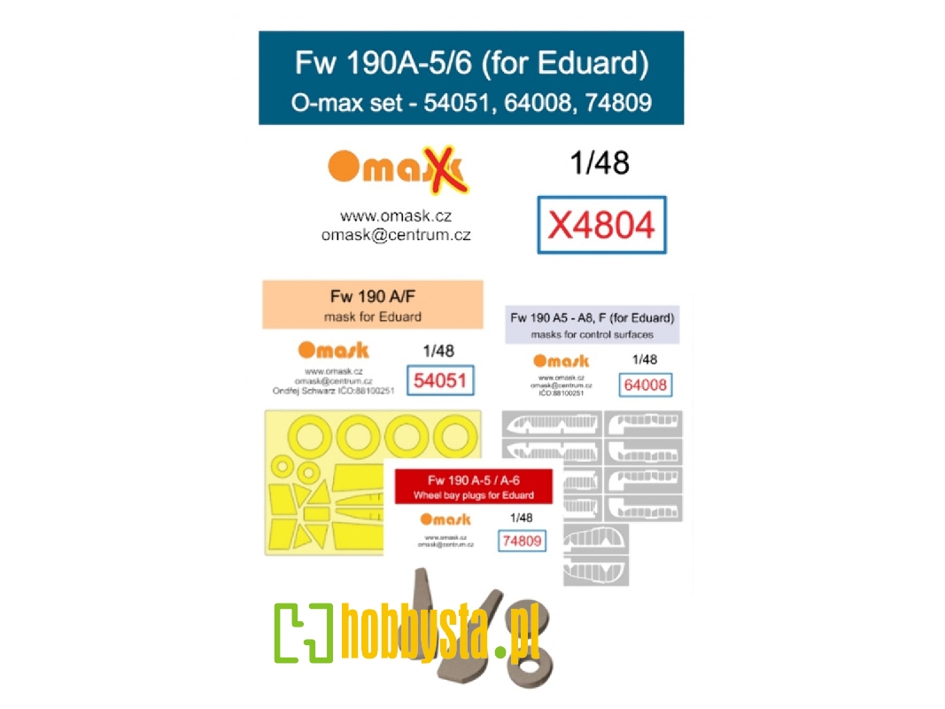 Fw 190a-5/6 O-max Set (For Eduard) - image 1 Fw 190a-5/6 O-max Set (For Eduard) - image 1