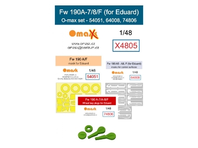Fw 190a-7/8/F O-max Set (For Eduard) - image 1