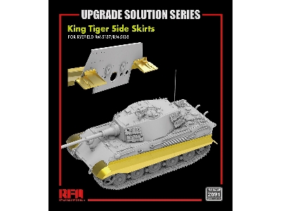 Upgrade Set King Tiger Side Skirts For Rfm5137 & Rfm5138 - image 1