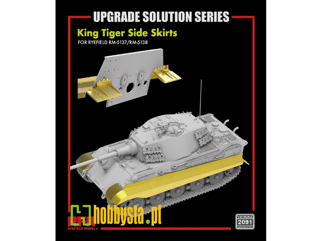 Upgrade Set King Tiger Side Skirts For Rfm5137 & Rfm5138 - image 1 Upgrade Set King Tiger Side Skirts For Rfm5137 & Rfm5138 - image 1