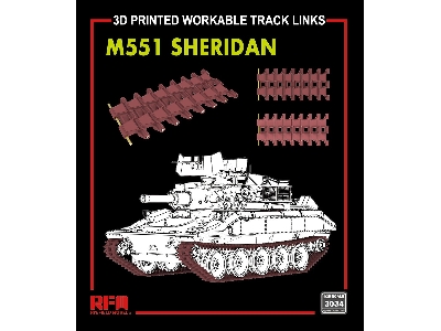 M551 Workable Tracks (3d Printed) - image 1