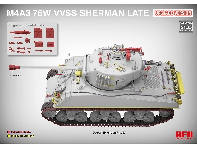 M4a3 76w Vvss Sherman Late Updated Version - image 2