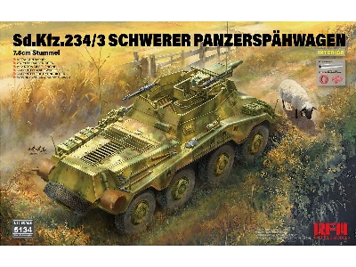 Sd.Kfz.234/3 Schwerer Panzerspahwagen 7.5cm Stummel - image 1