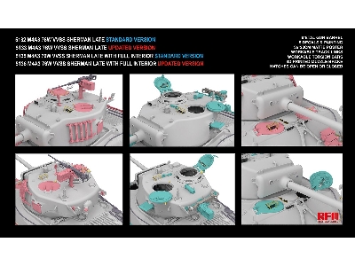 M4a3 76w Vvss Sherman Late With Full Interior Standard Version - image 4