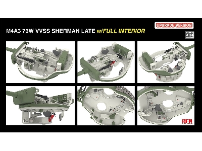 M4a3 76w Vvss Sherman Late With Full Interior Updated Version - image 10