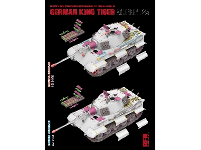 Sd.Kfz.182 Panzerkampfwagen Vi Tiger Ausf.B King Tiger Ardennes 1944 Updated Version - image 4
