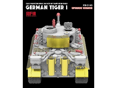 Sd.Kfz.181 Tiger I Early Production Kursk 1943 With Engine & Wittmann (Resin Figure) Updated Version - image 3
