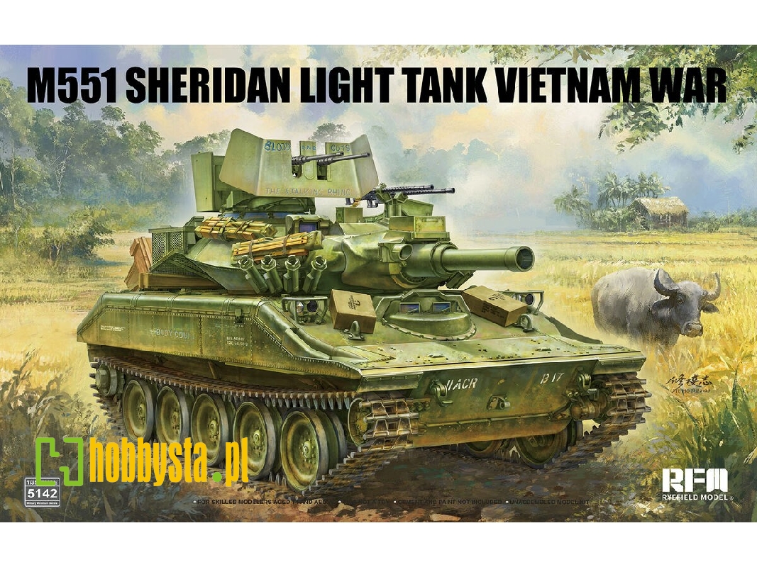 M551 Light Tank Sheridan Vietnam War - image 1 M551 Light Tank Sheridan Vietnam War - image 1
