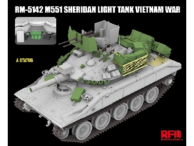 M551 Light Tank Sheridan Vietnam War - image 3