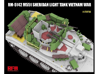 M551 Light Tank Sheridan Vietnam War - image 5