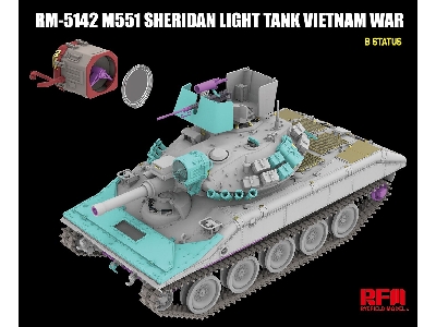M551 Light Tank Sheridan Vietnam War - image 6