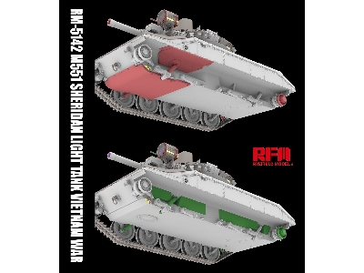 M551 Light Tank Sheridan Vietnam War - image 8