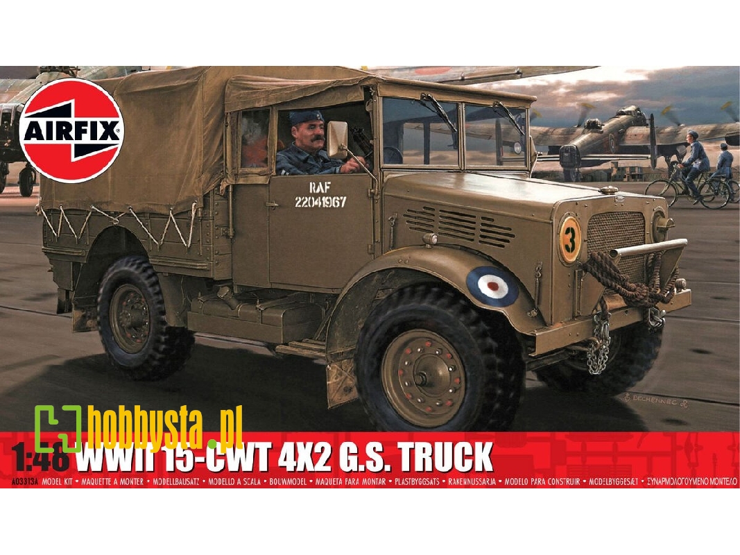 British Raf Wwii 15-cwt 4x2 General Service Truck (Bedford Mwd) - image 1 British Raf Wwii 15-cwt 4x2 General Service Truck (Bedford Mwd) - image 1