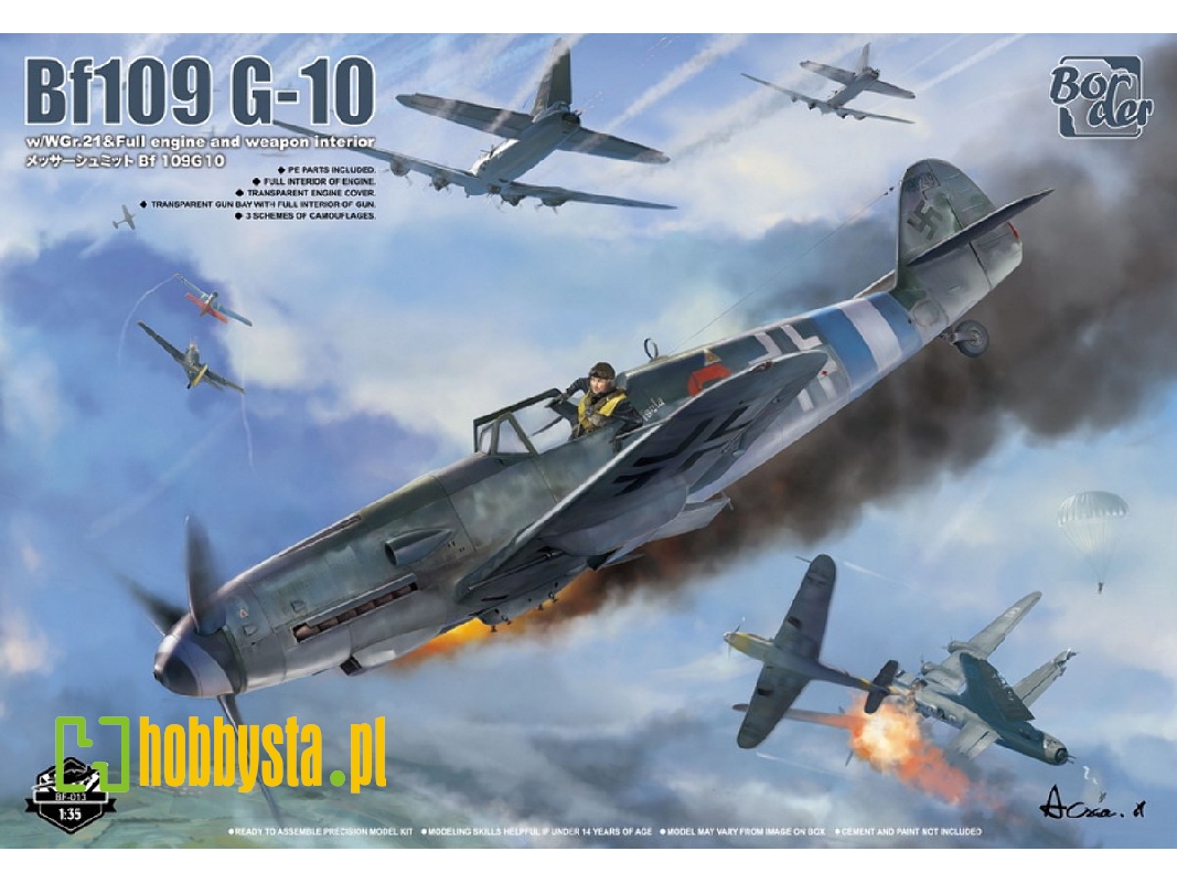 Bf 109 G-10 W/ Wgr.21 & Full Engine And Weapon Interior - image 1 Bf 109 G-10 W/ Wgr.21 & Full Engine And Weapon Interior - image 1