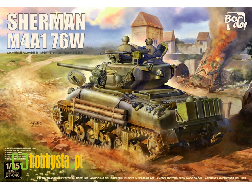Sherman M4a1 76w - image 1 Sherman M4a1 76w - image 1