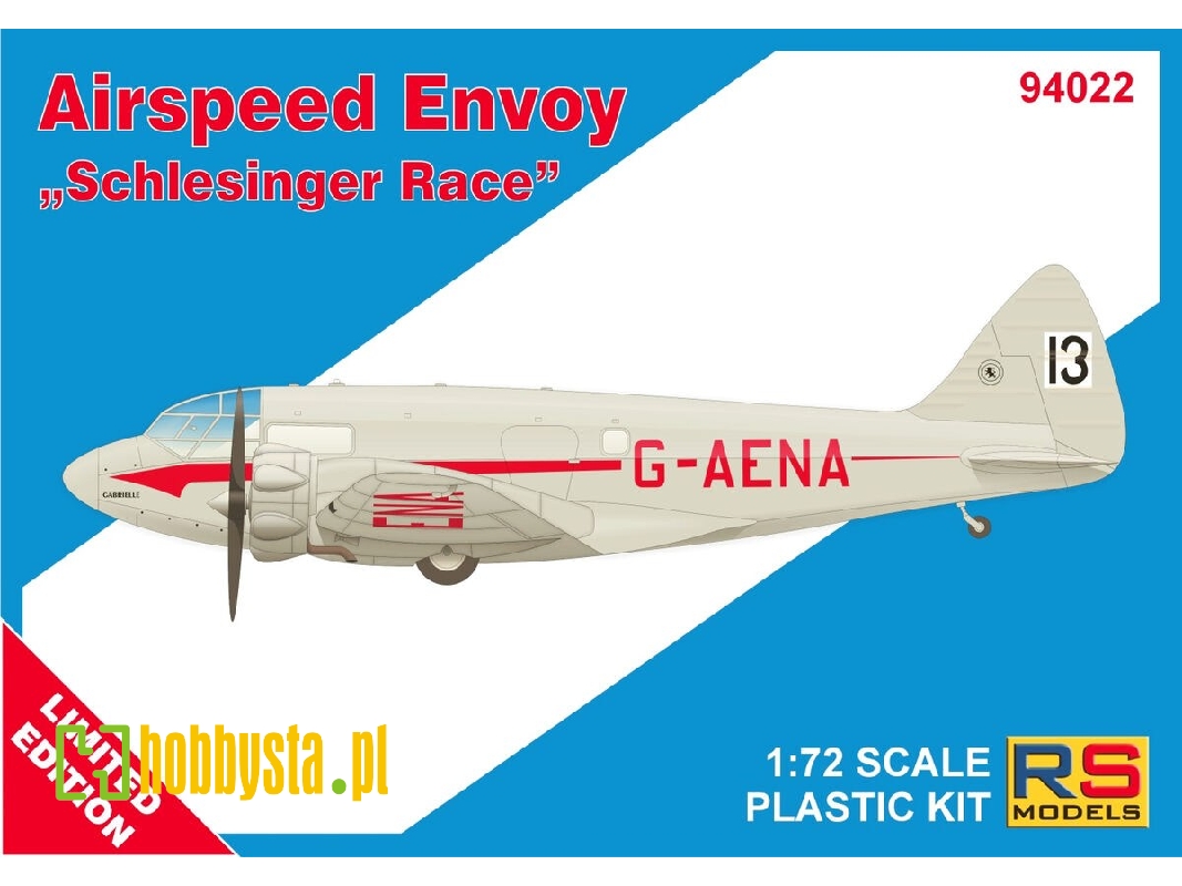 Airspeed Envoy - Schlesinger Race - image 1 Airspeed Envoy - Schlesinger Race - image 1