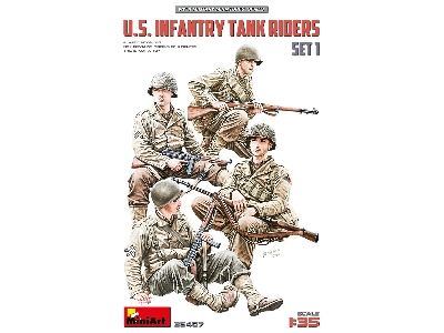 U.S. Infantry Tank Riders. Set 1 - image 1