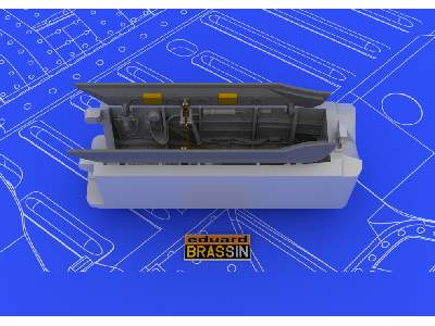 MiG-21 wheel wells 1/48 - Eduard - image 6