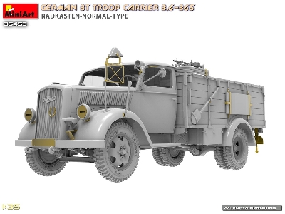 German 3t Troop Carrier 3,6-36s Radkasten-normal-type - image 2