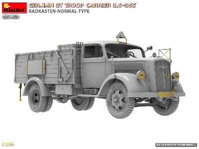 German 3t Troop Carrier 3,6-36s Radkasten-normal-type - image 3