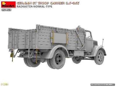 German 3t Troop Carrier 3,6-36s Radkasten-normal-type - image 4