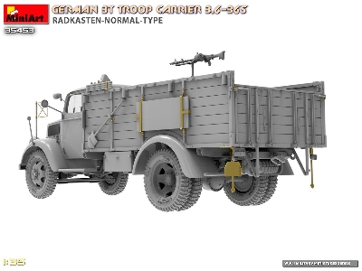 German 3t Troop Carrier 3,6-36s Radkasten-normal-type - image 5