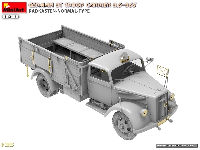 German 3t Troop Carrier 3,6-36s Radkasten-normal-type - image 7