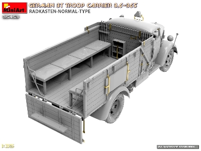 German 3t Troop Carrier 3,6-36s Radkasten-normal-type - image 11