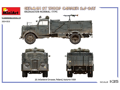 German 3t Troop Carrier 3,6-36s Radkasten-normal-type - image 14