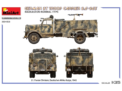 German 3t Troop Carrier 3,6-36s Radkasten-normal-type - image 15