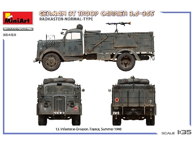 German 3t Troop Carrier 3,6-36s Radkasten-normal-type - image 16
