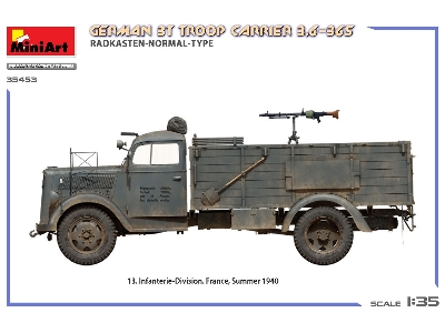 German 3t Troop Carrier 3,6-36s Radkasten-normal-type - image 36