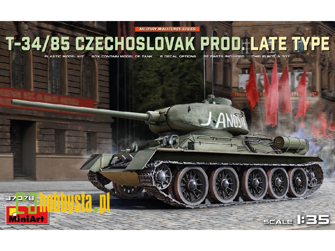 T-34-85 Czechoslovak Prod. Late Type - image 1 T-34-85 Czechoslovak Prod. Late Type - image 1