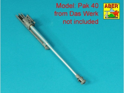 Barrel for German 75 mm PaK 40 gun without muzzle brake - image 4