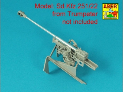 Barrel for German 75 mm PaK 40 gun without muzzle brake - image 7