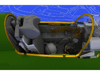 MiG-21BIS interior 1/48 - Eduard - image 5