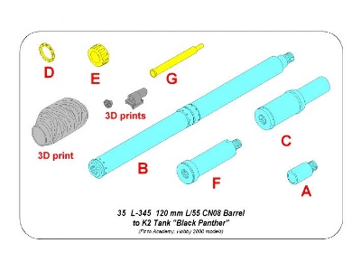 120 mm L/55 CN08 Barrel to K2 Tank Black Panther - image 15